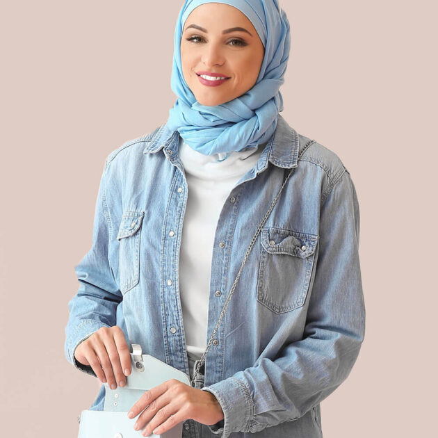 قميص جينز كاجوال