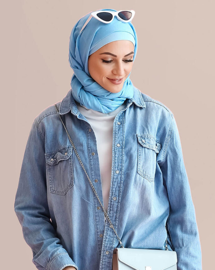 ⁦قميص جينز كاجوال⁩ - الصورة ⁦3⁩