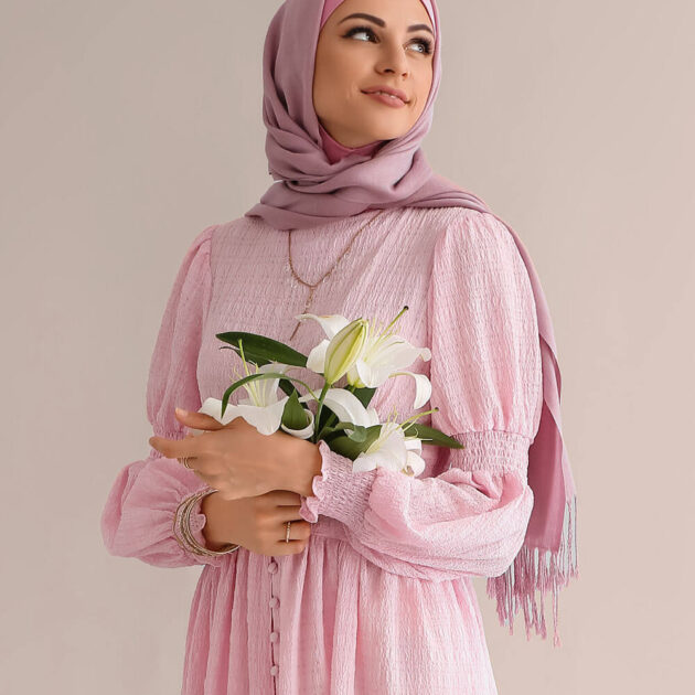 فستان واسع من الشيفون